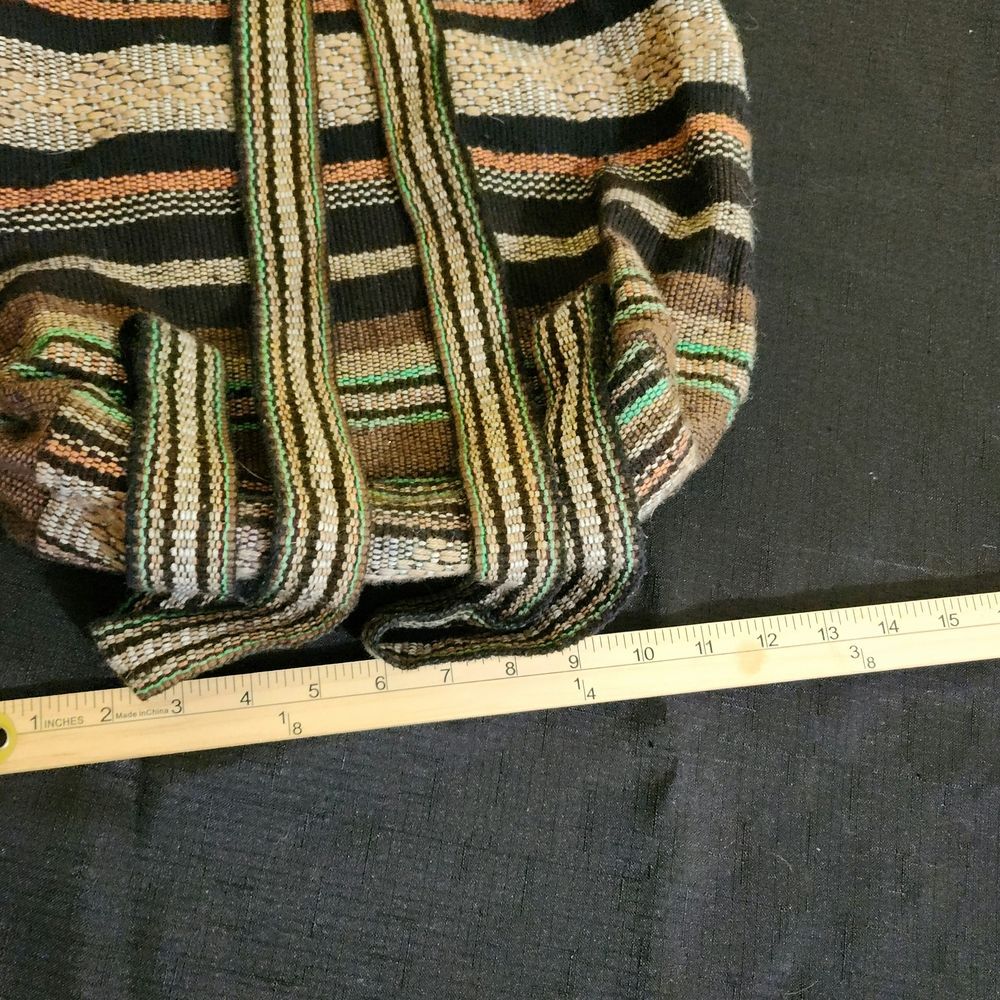 Striped Multicolor Backpack - Picture 4 of 4